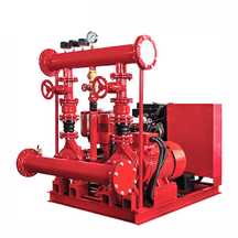 EDJ Fire Fighting Pump System with Diesel Pump+Electric Pump+Jockey Pump+Controal Panel+Accessories