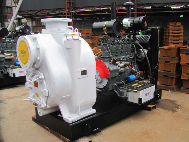 Heavy Duty Industrial Diesel Trash Pump for Waste Water